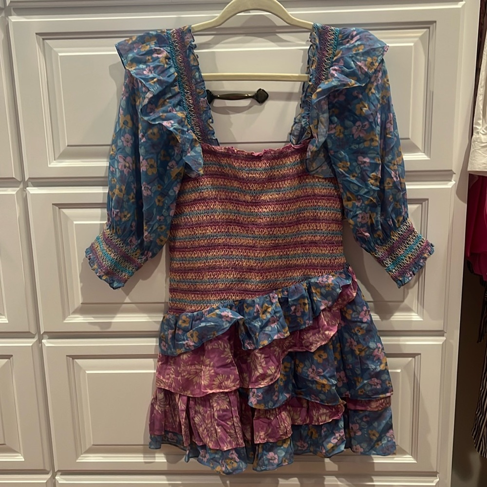 Loveshackfancy smocked mini dress